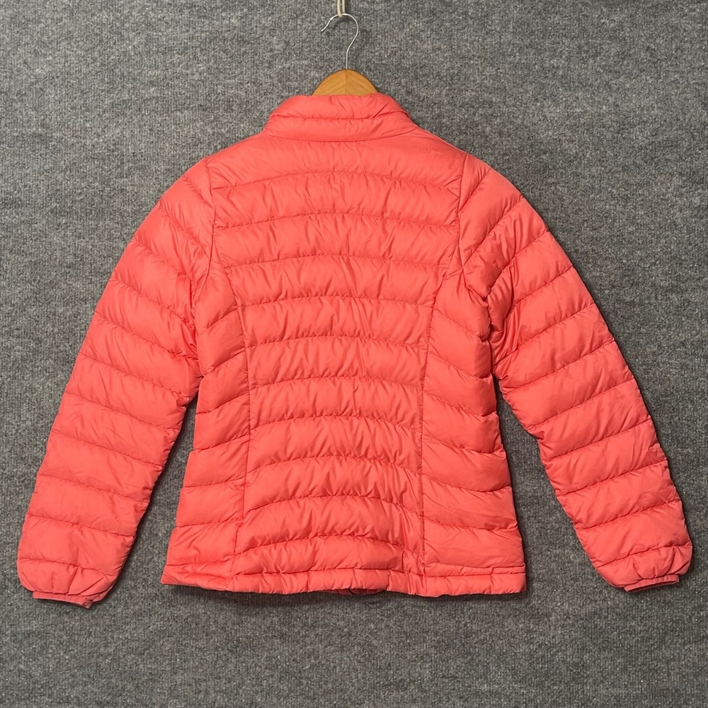 Patagonia Jacket Kids Large Pink Down Insulated Puffer Coat Youth L 12 Hoodless - Picture 3 of 10